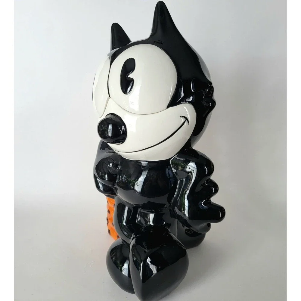 Vintage Treasure Craft Felix The Cat Cookie Jar 1998 Limited Edition #32 Rare